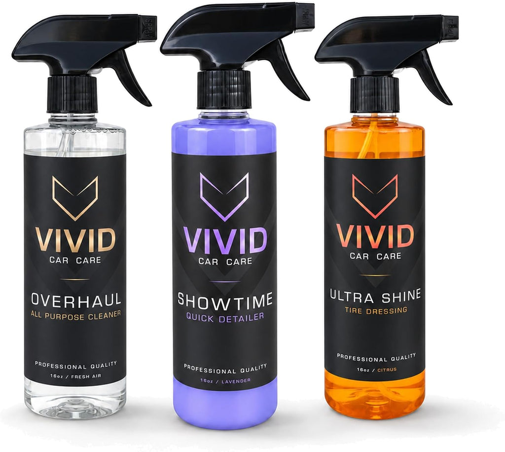 Reset Kit, 3-Piece Car Cleaning & Finishing Bundle - 16oz