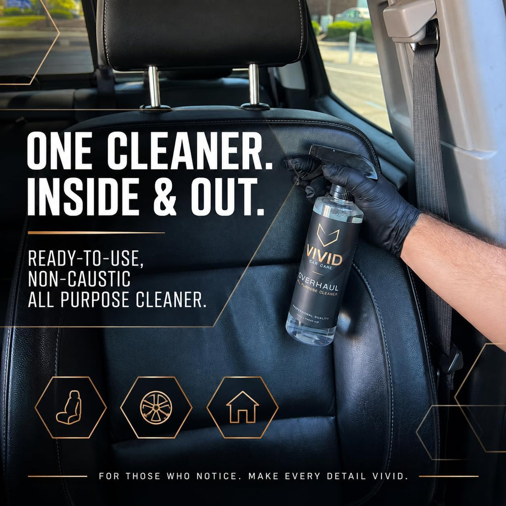 Reset Kit, 3-Piece Car Cleaning & Finishing Bundle - 16oz