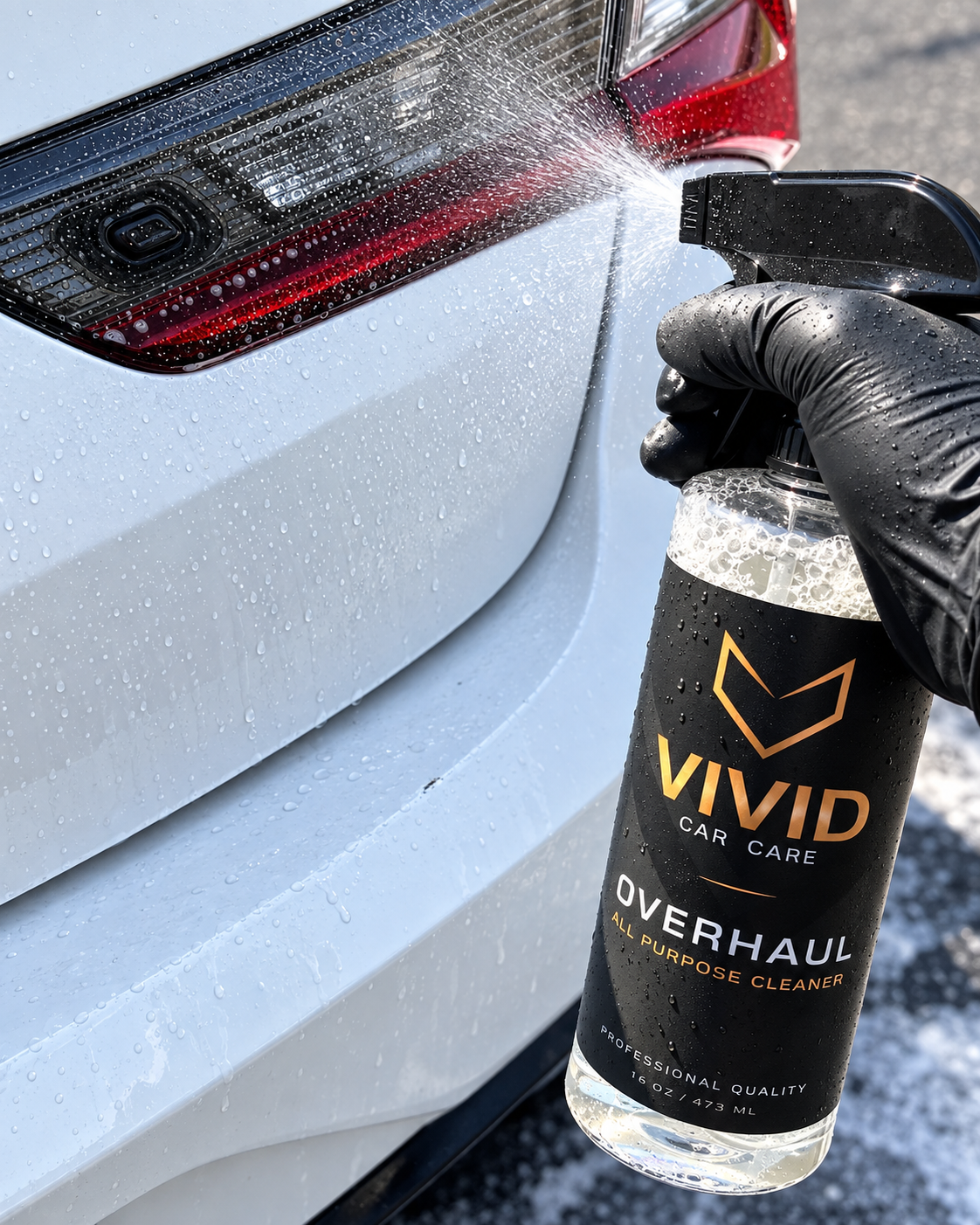 Overhaul All Purpose Car Cleaner, Fresh Air, 16 fl oz