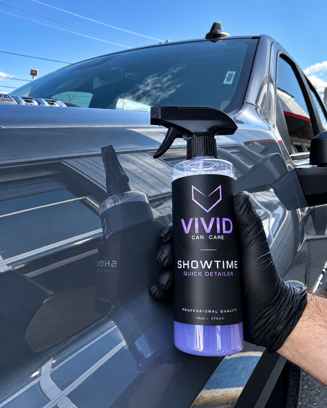 Showtime Quick Detailer & Spray Sealant, 16 fl oz